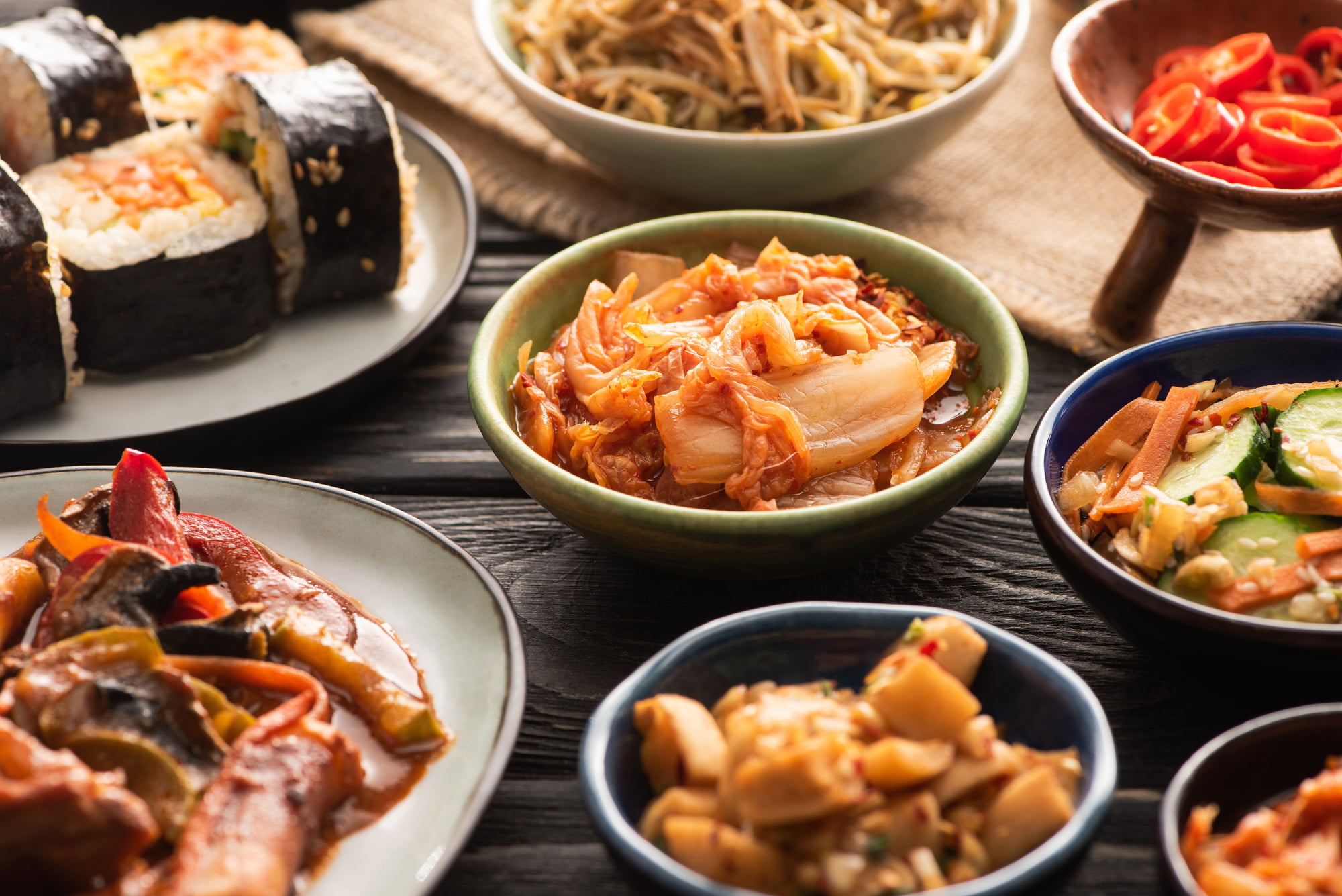 بانتشان (Banchan): الأطباق الجانبية الكورية التي لا يمكن إلا أن تحبها!