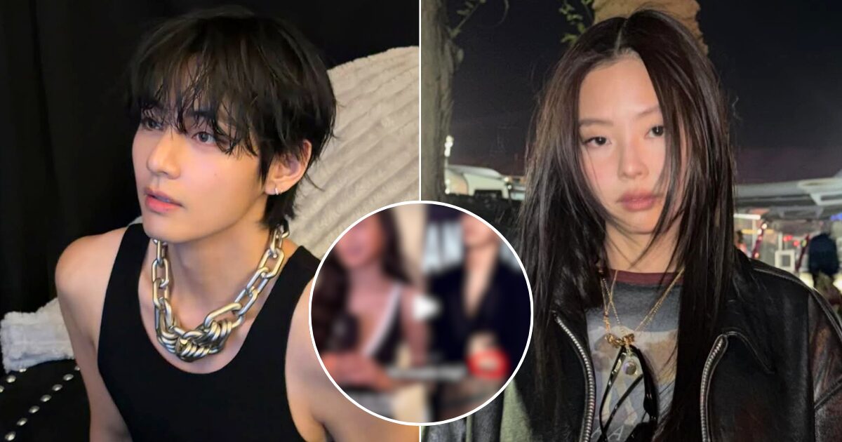 غرض "الثنائي" المزعوم بين V من BTS وجيني (Jennie) من بلاكبينك (BLACKPINK) ينتشر بشكل واسع وسط تجدد شائعات المواعدة