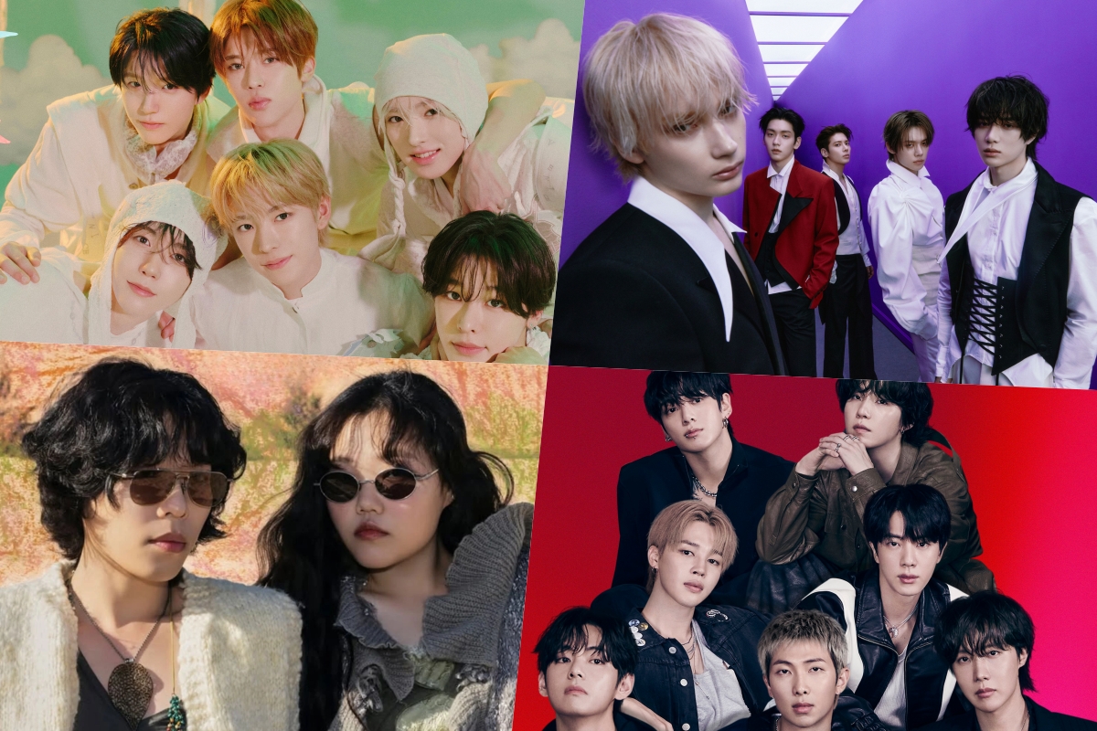 NCT WISH وTXT وAKMU وBTS يتصدّرون قوائم Circle الأسبوعية