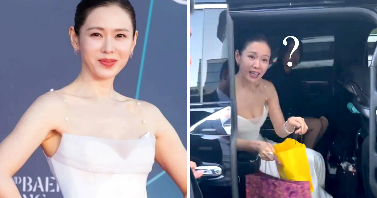 سون يي جين تنقذ معجبة مذعورة من إفساد يومها قبل حفل Baeksang Arts Awards