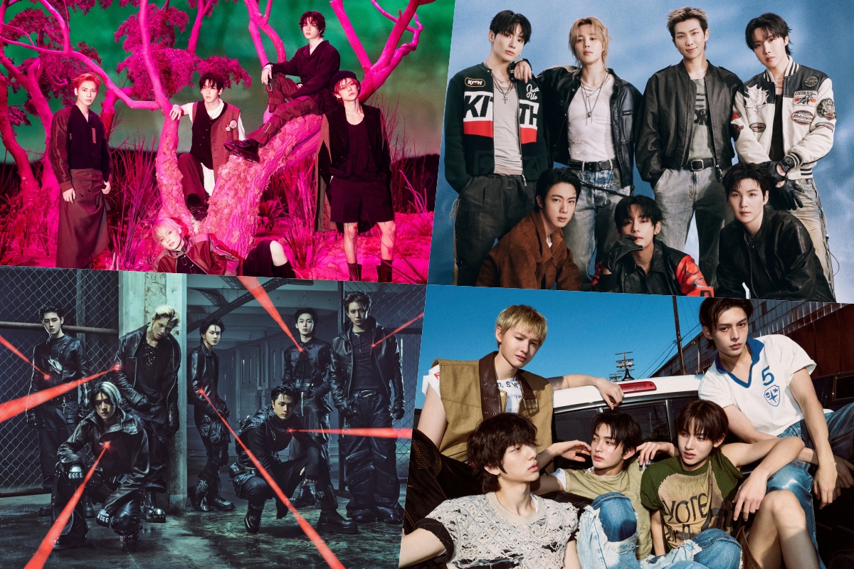 TXT و BTS و ENHYPEN و CORTIS و NewJeans و Stray Kids و ATEEZ يكتسحون قمة قائمة Billboard World Albums